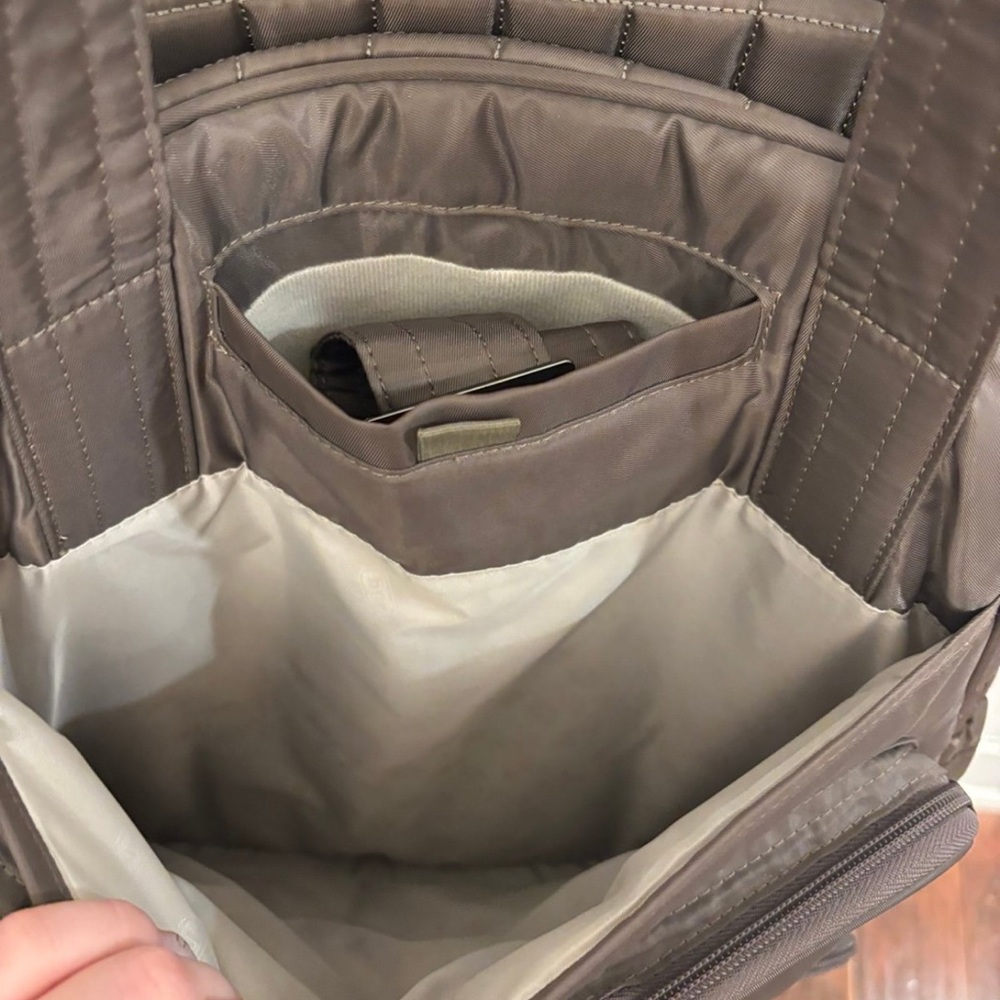 Lug Brown Tote Bag - Picture 4 of 12